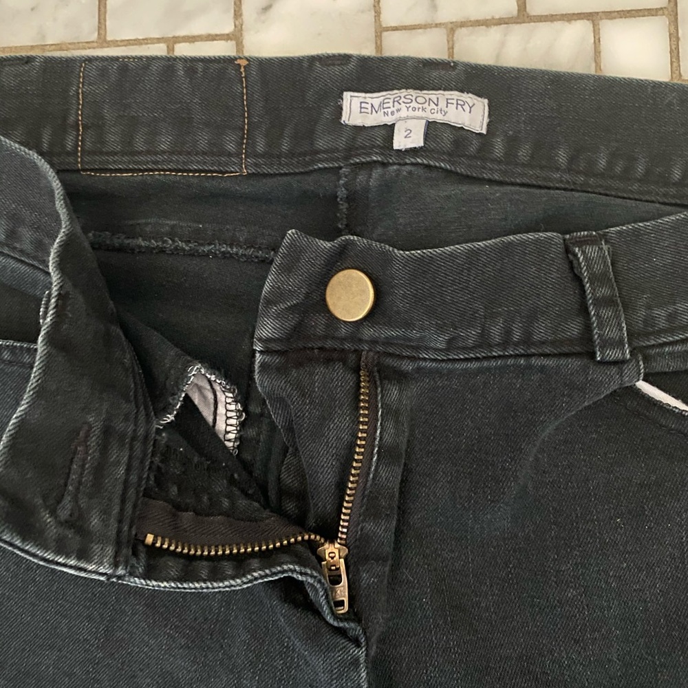 Emerson fry black jeans